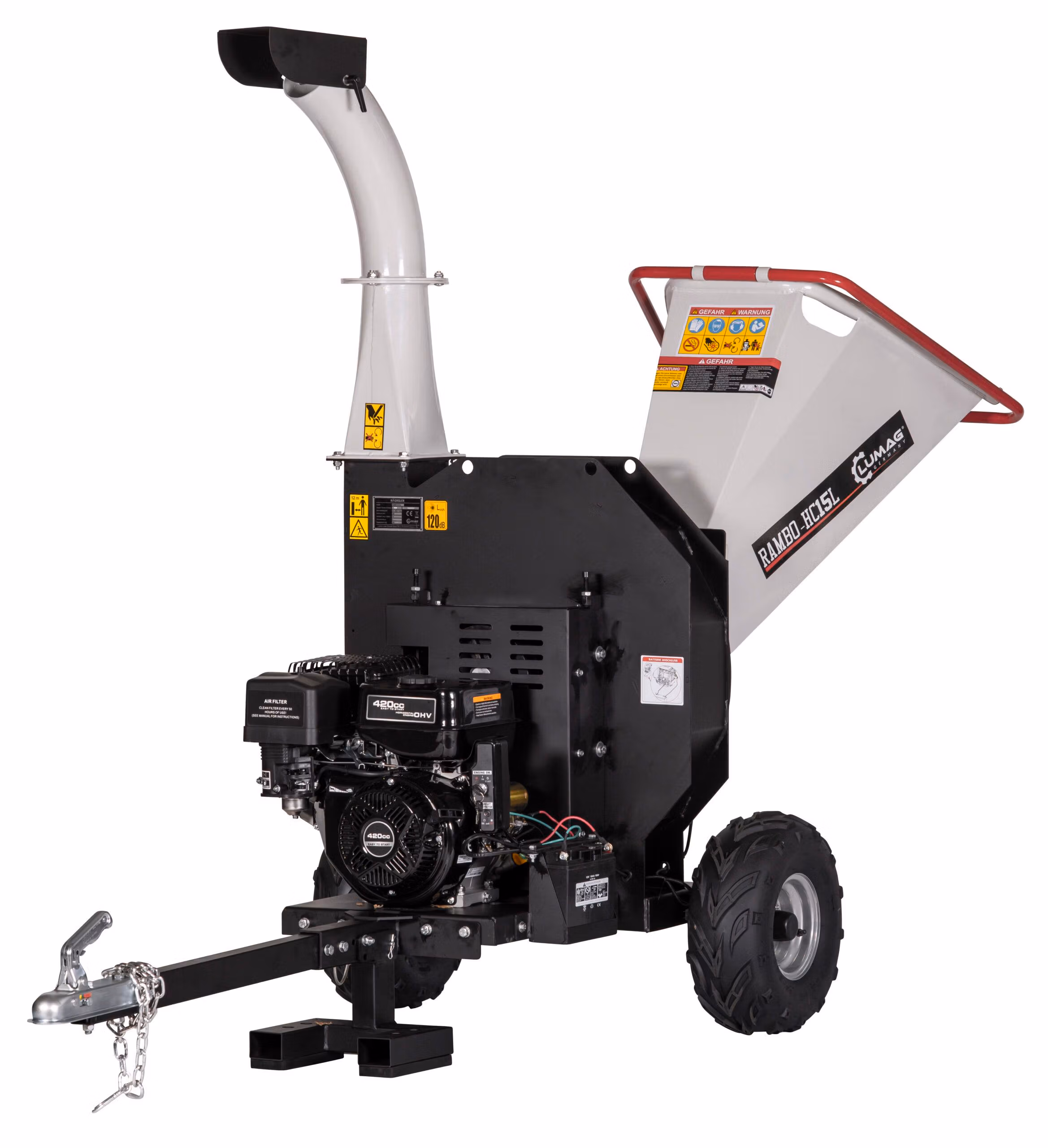 Lumag HC15L Wood Chipper Shredder