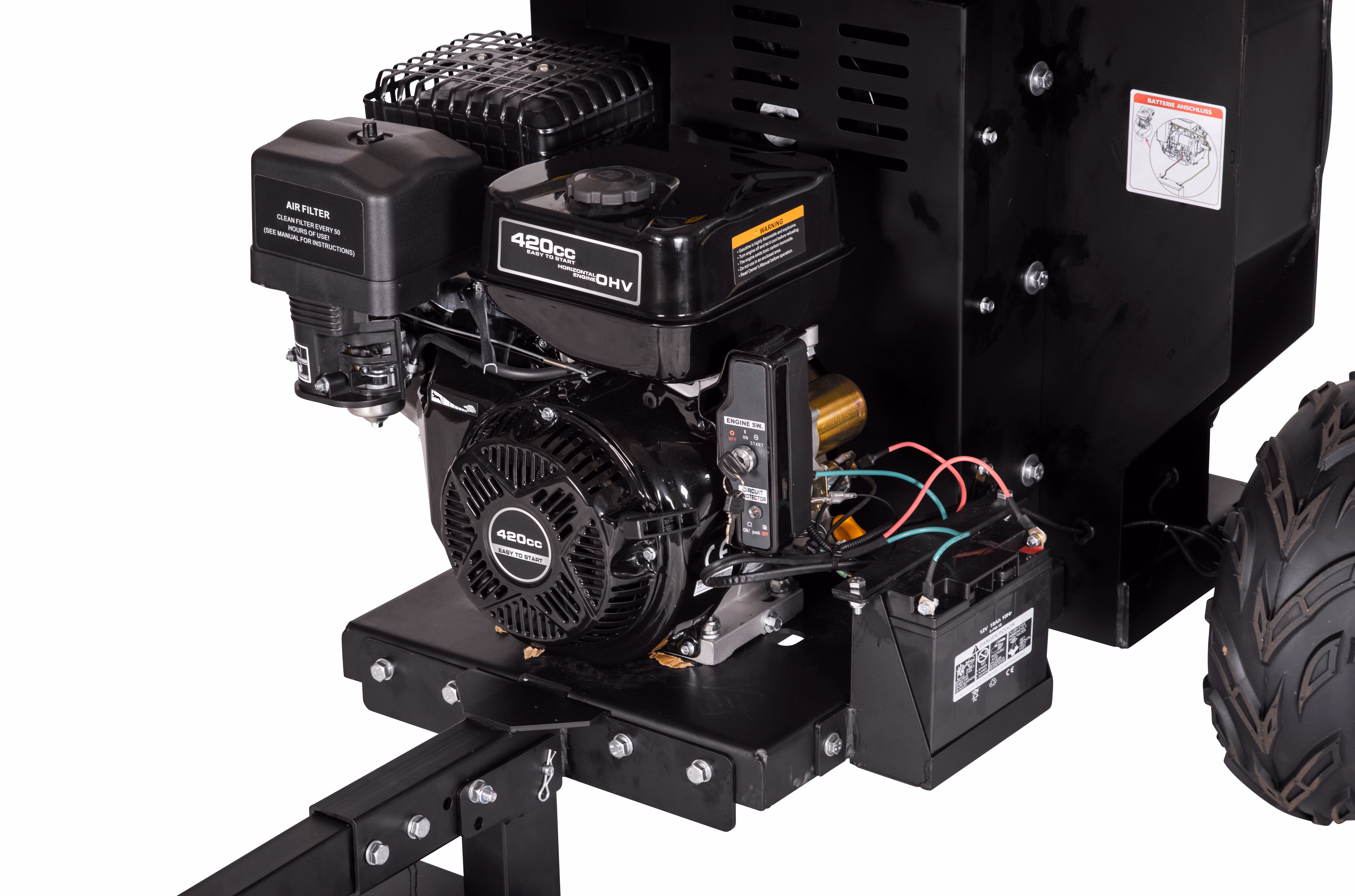 Lumag HC15L Wood Chipper Shredder 3