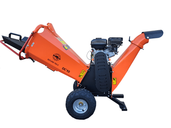 Wood Chipper Outland Tools DC10 Petrol 212cc 10cm Capacity Big Drum! - Image 5