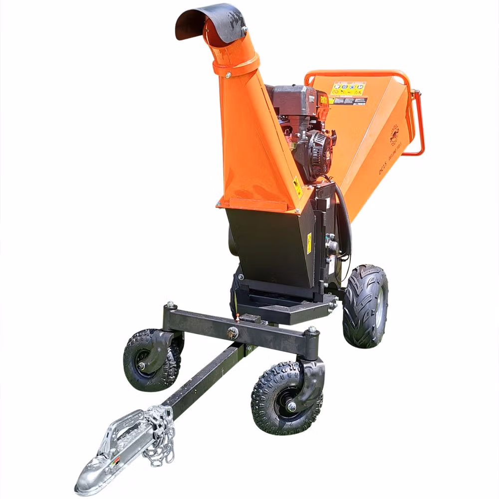 Wood Chipper Outland Tools DC15 Petrol 420cc E-Start 15cm Capacity Big Drum! - Image 6