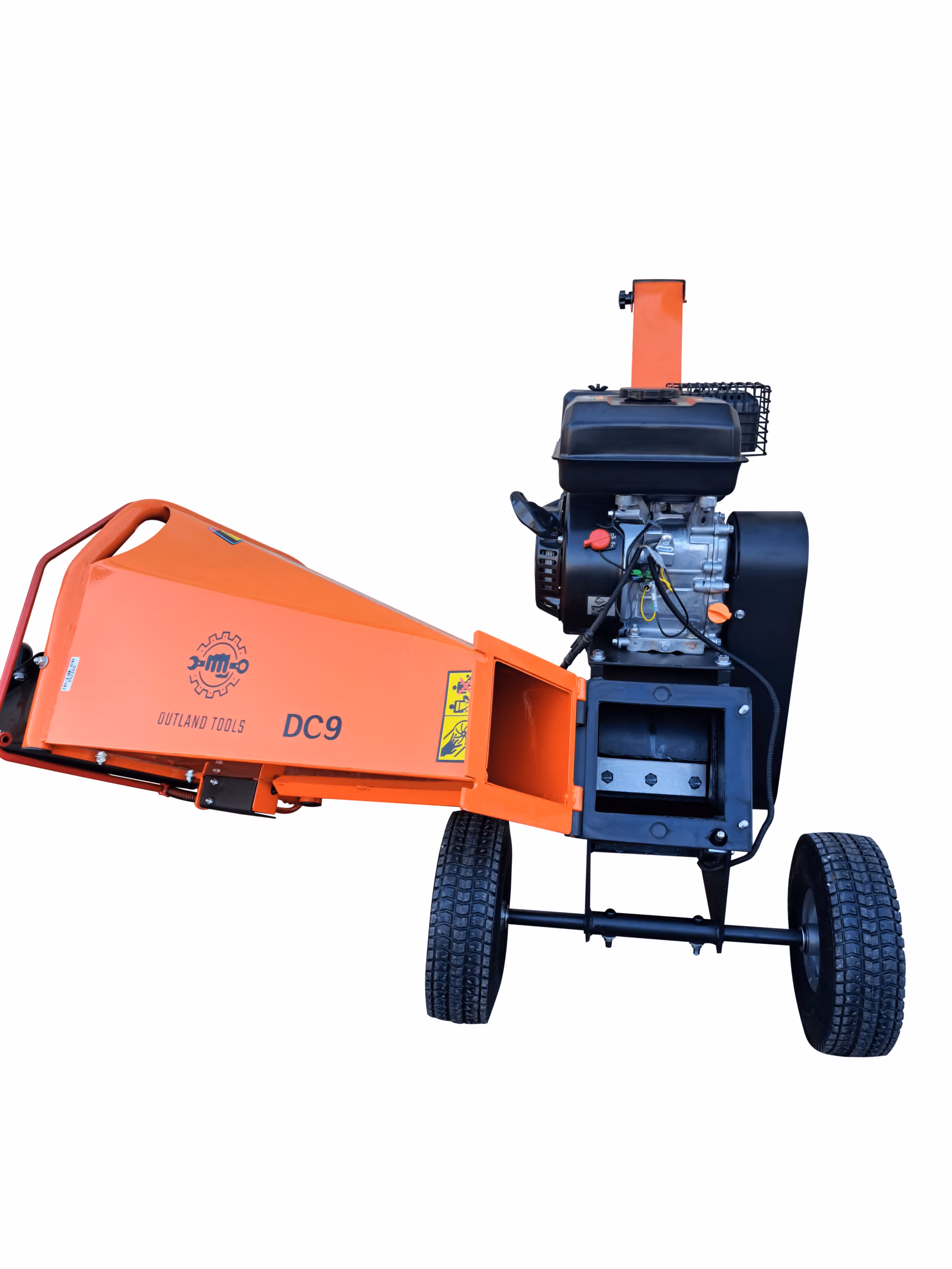 Wood Chipper Outland Tools DC9 Petrol 212cc 10cm Capacity - Image 8