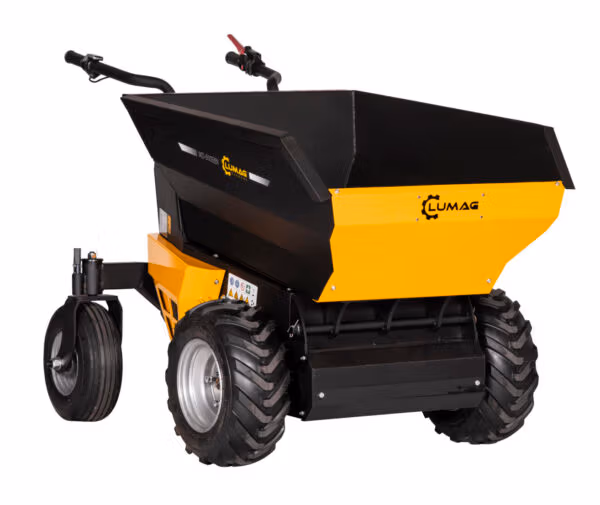 Mini Dumper electric power barrow Lumag MD500EK 48V with Power Tip 500KG Capacity