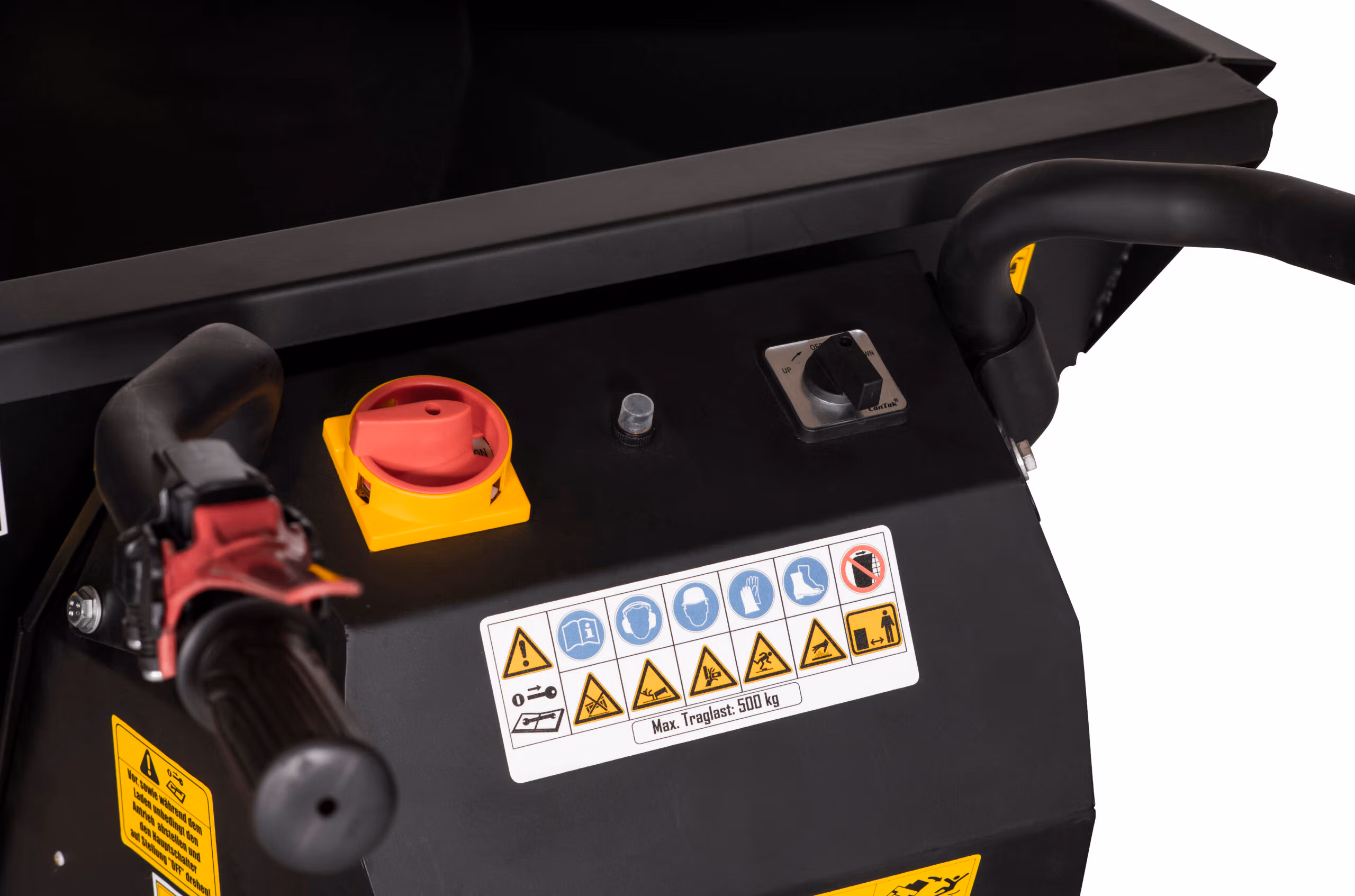 Mini Dumper electric power barrow Lumag MD500EK 48V with Power Tip 500KG Capacity - Image 8