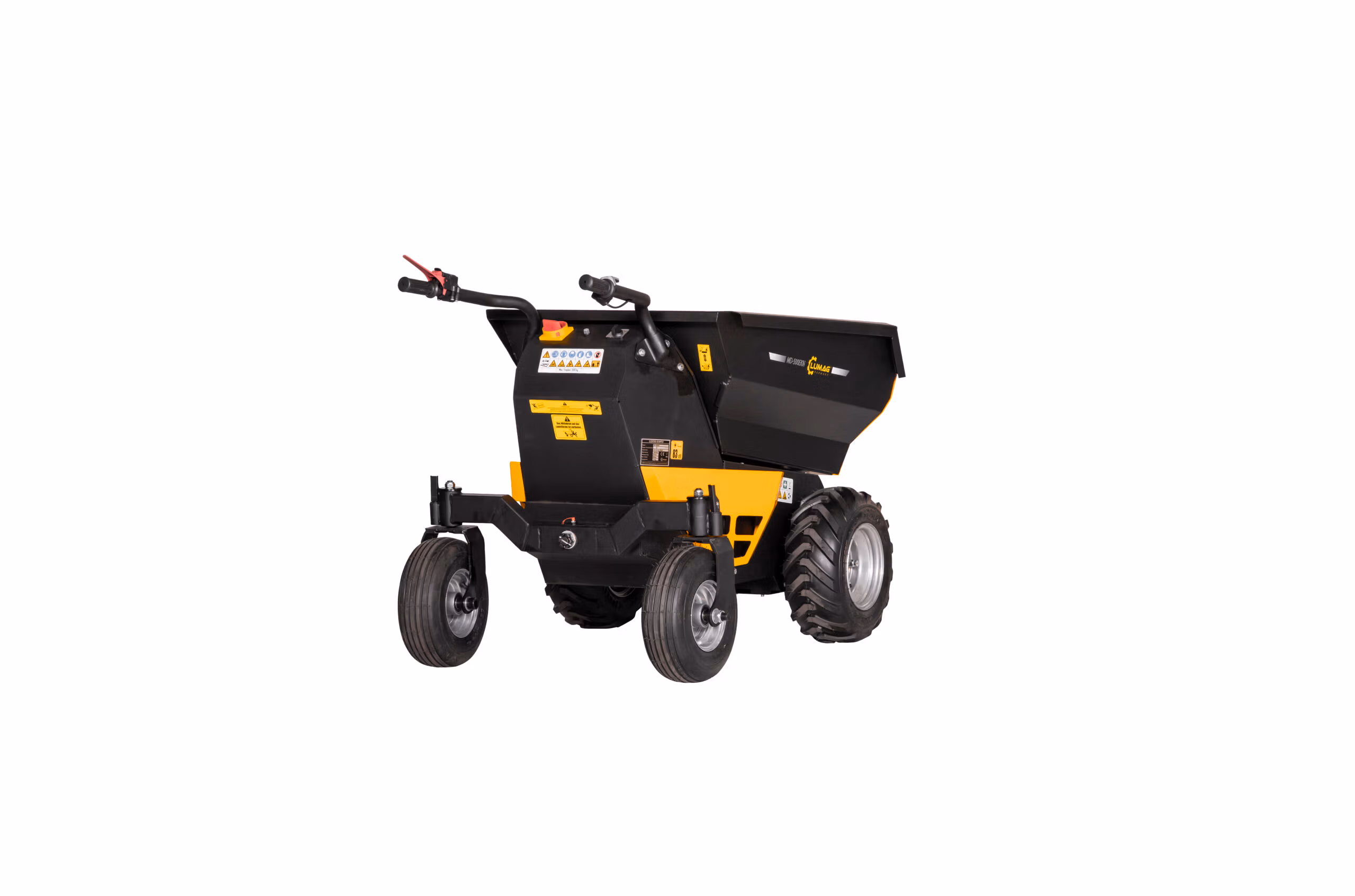 Mini Dumper electric power barrow Lumag MD500EK 48V with Power Tip 500KG Capacity - Image 9