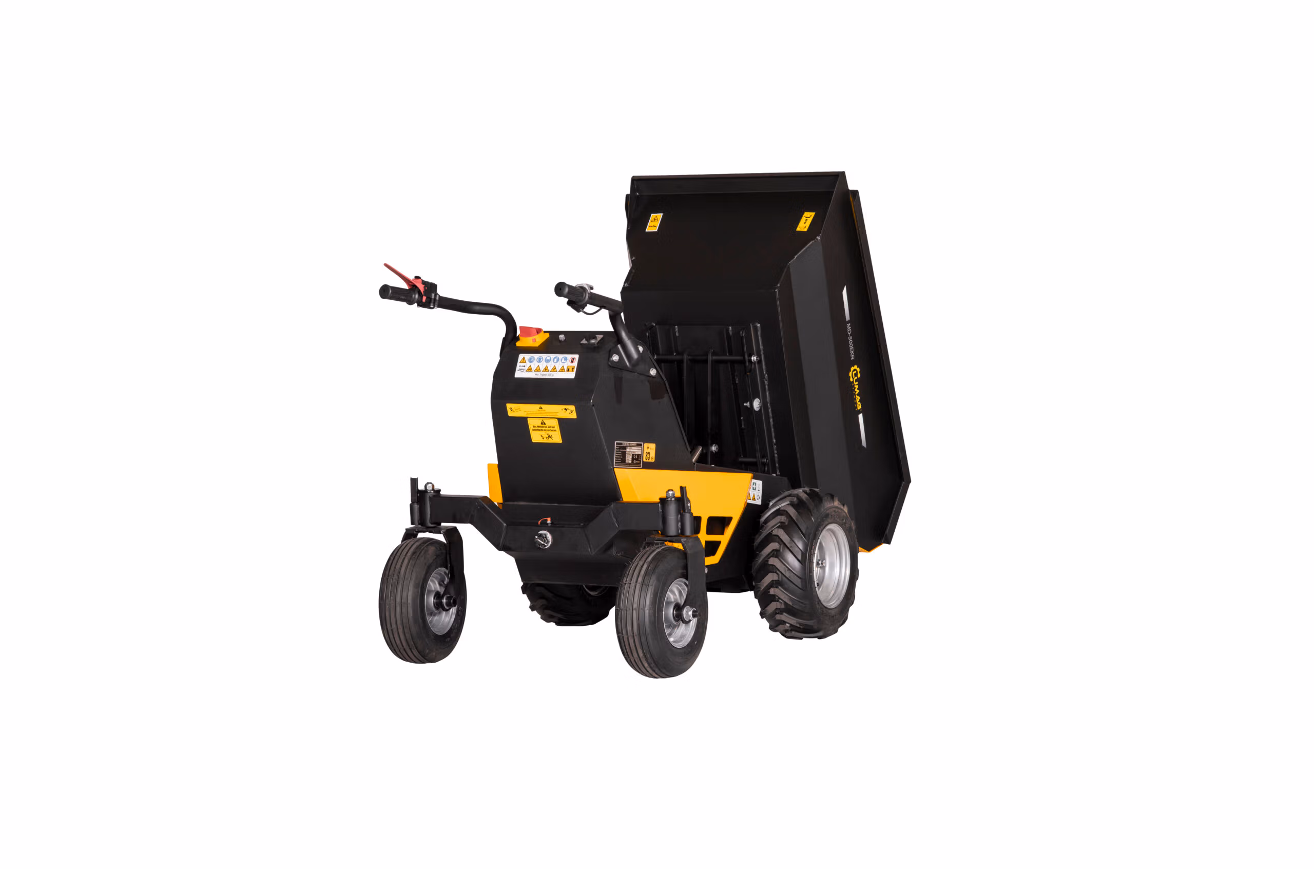 Mini Dumper electric power barrow Lumag MD500EK 48V with Power Tip 500KG Capacity - Image 10