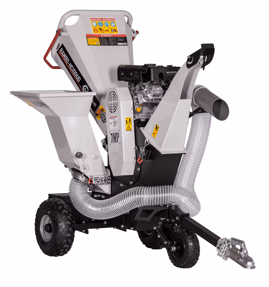 Lumag HC10Duo Chipper shredder leaf vaccum combi 1