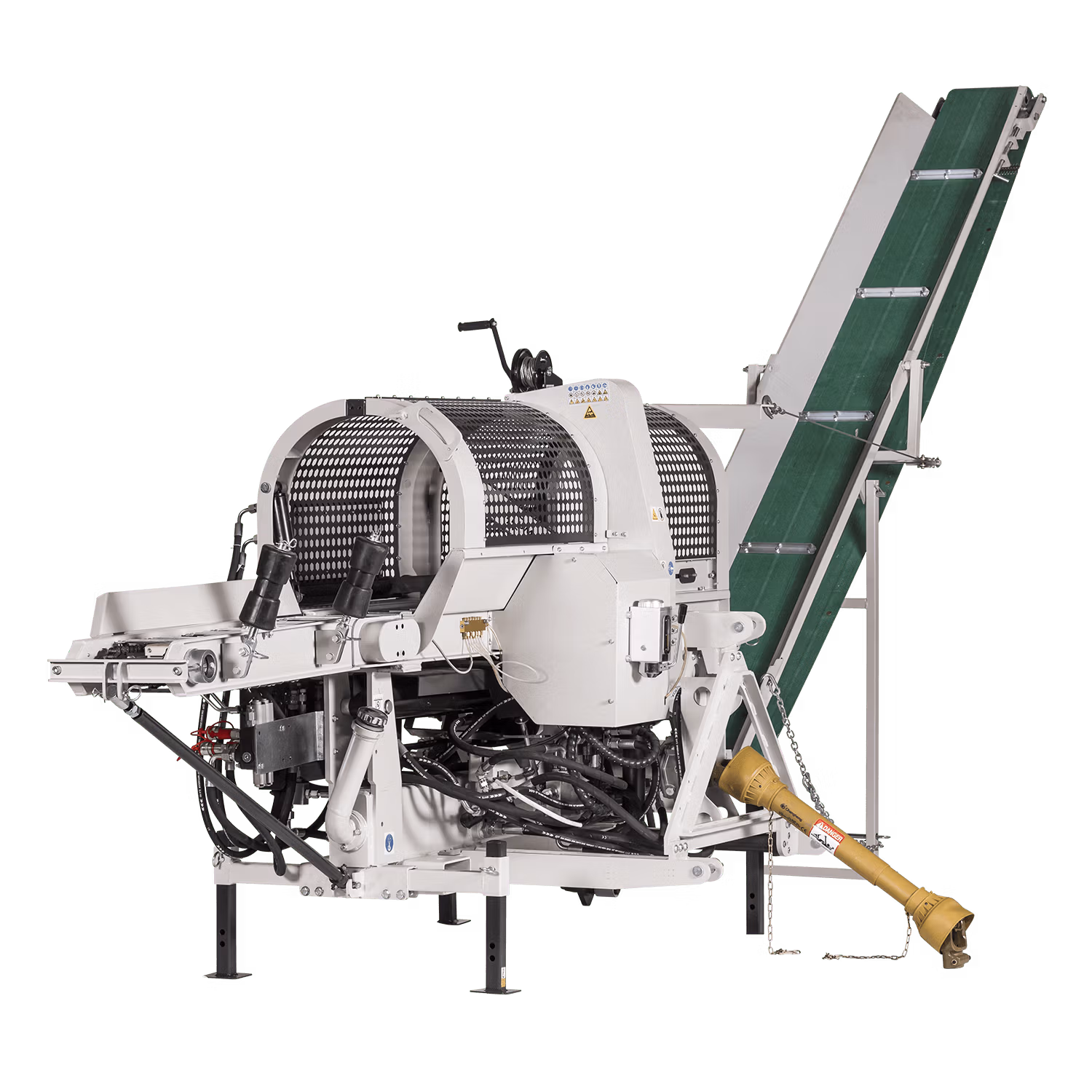 Firewood Processor 12ton Splitting 40cm Cut hydraulic control PTO Drive Lumag SSA400HZPROS