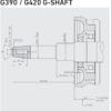 Loncin G390F-G5 389cc Petrol Engine Taper Shaft suit Generator Can replace Honda GX390 - Image 3