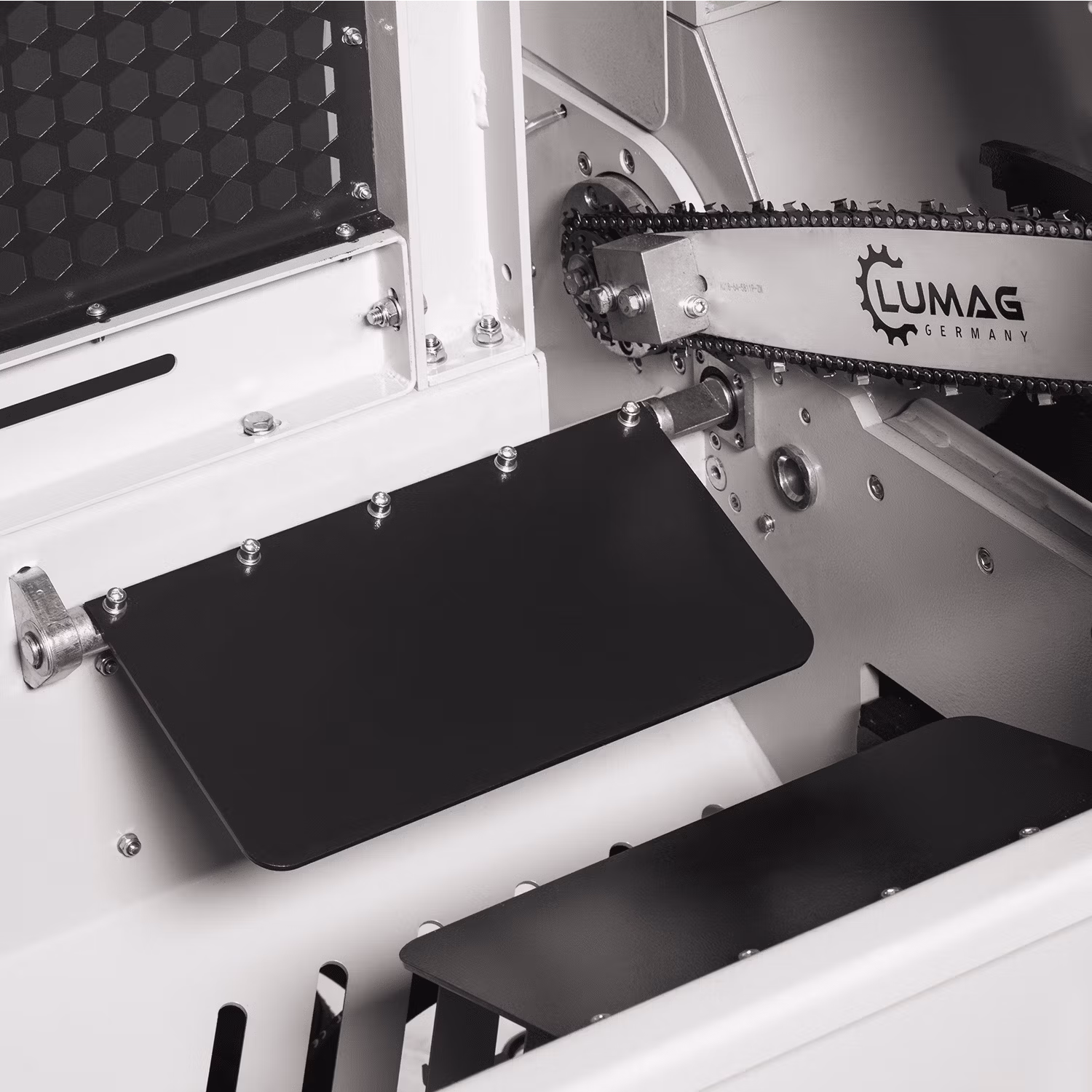 Firewood processor Petrol Firewood porcessor 12ton splitter 40cm cut with Hydraulic controls Lumag SSA400GHPROS - Image 8