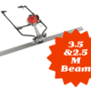 3.5M + 2.5M Concrete Screed Machine Concrete tamping beam & Drive unit Lumag RBA