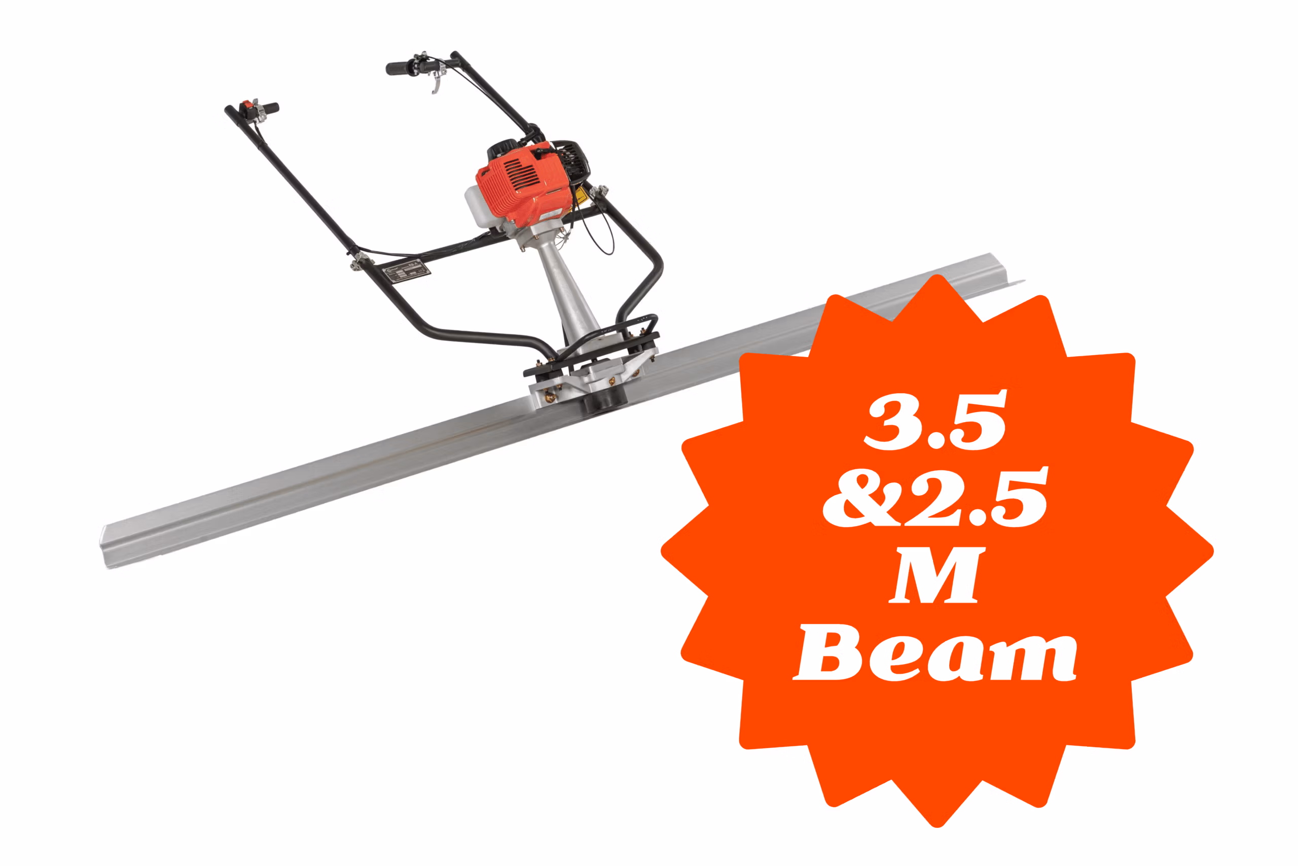 3.5M + 2.5M Concrete Screed Machine Concrete tamping beam & Drive unit Lumag RBA