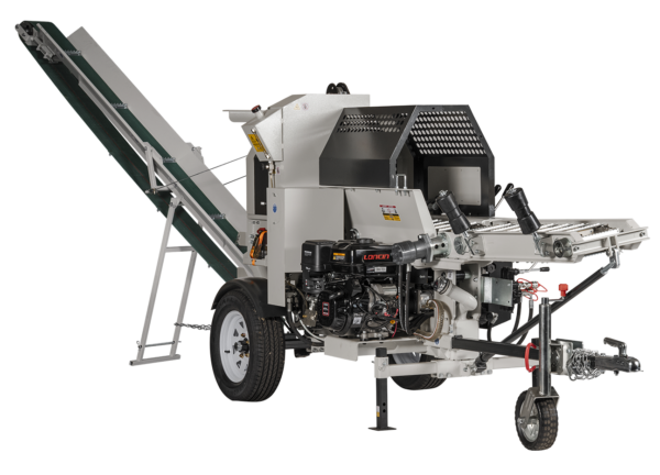 Firewood processor Petrol Firewood porcessor 12-ton splitter 38cm cut with Hydraulic controls Lumag SSA40012PROG