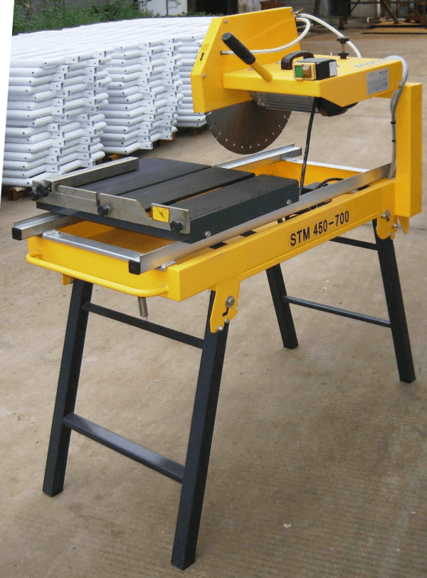 Masonary Saw Stone Cutting saw bench 450mm Blade 70cm Cut 230v Lumag STM450-700 - Image 5