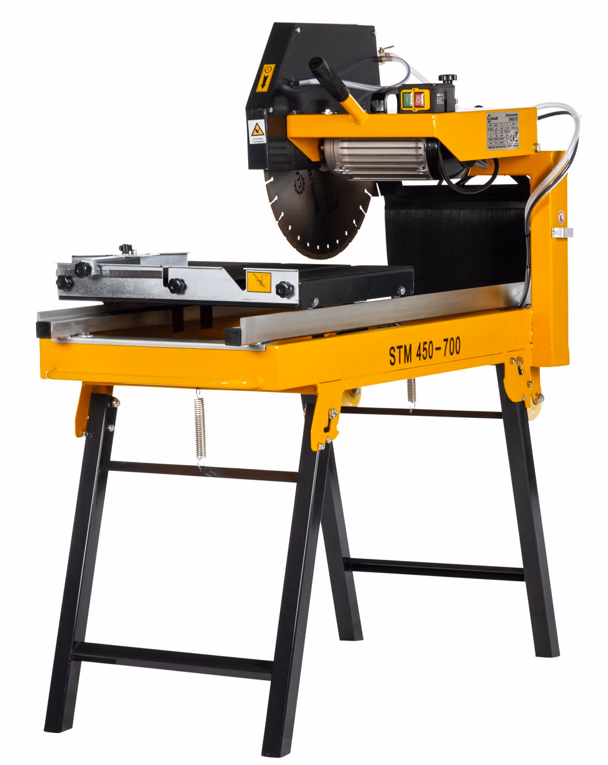 Masonary Saw Stone Cutting saw bench 450mm Blade 70cm Cut 230v Lumag STM450-700