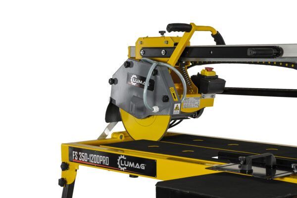 Masonary Saw Stone cutting saw bench 120cm Cut 35cm Blade 230v 16amp Lumag STM350-1200 - Image 4