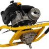 Petrol Post Hole Borer / Auger 4 stoke Lumag EB400pro KIT with 150mm and 200mm augers - Image 3