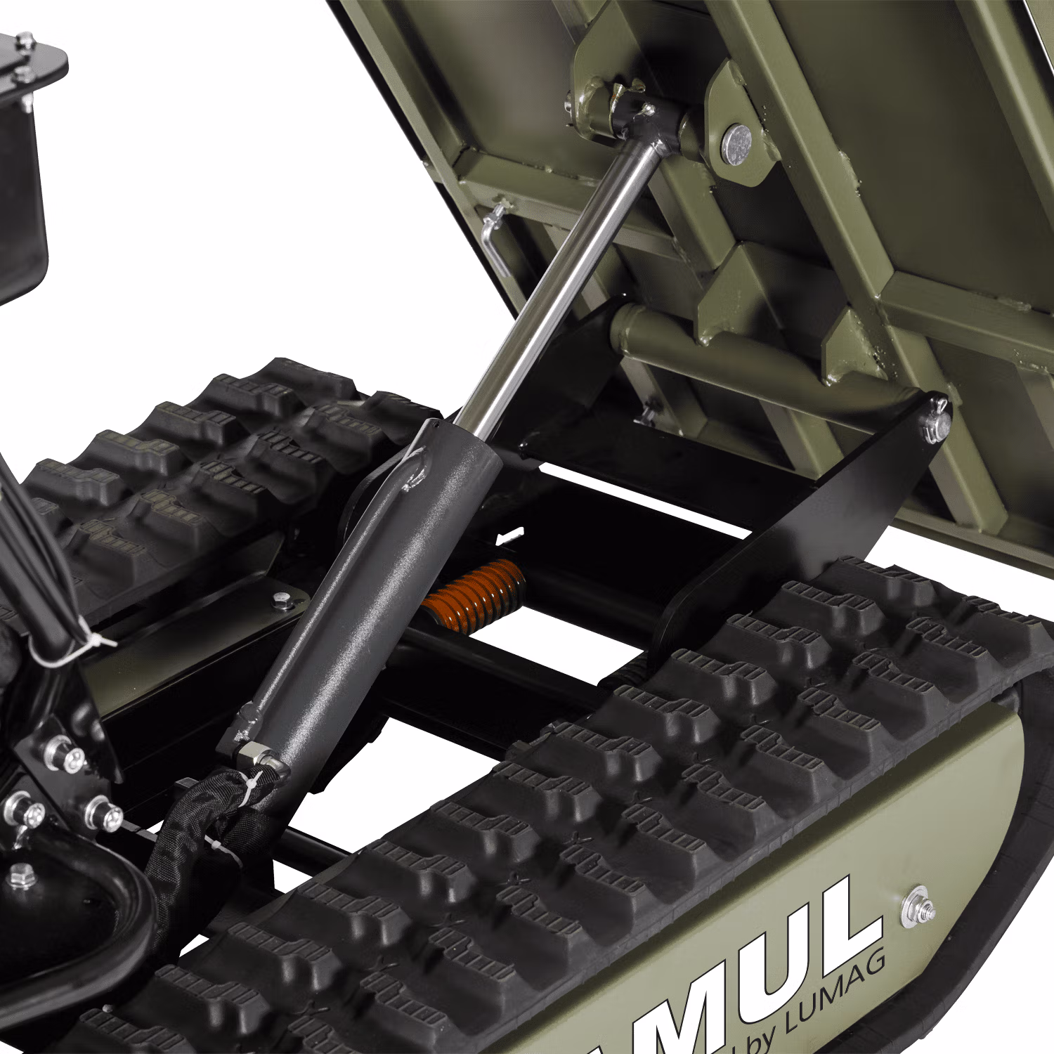 Mini Dumper / Power barrow 500kg capacity hydraulic tip GAMUL D5H 3+1 Gearbox - Image 5