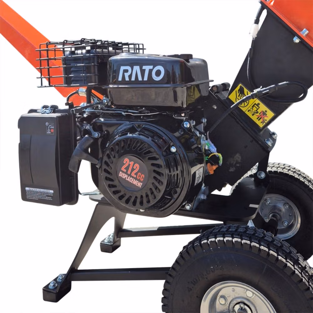 Wood Chipper Outland Tools DC5 Petrol 212cc 5cm Capacity - Image 6