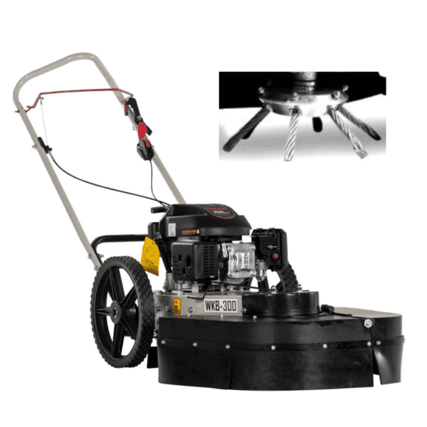 Weed clearing brush patio broom Lumag Germany WKB300