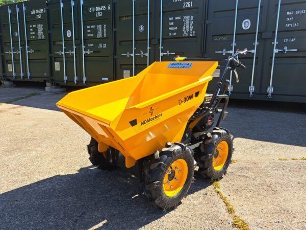 Mini Dumper 4 Wheel Drive Power Barrow NDMachine D-30W 300kg capacity Petrol engine - Image 2
