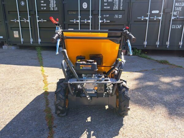 Mini Dumper 4 Wheel Drive Power Barrow NDMachine D-30W 300kg capacity Petrol engine - Image 5