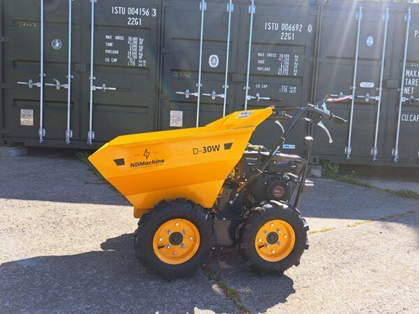 Mini Dumper 4 Wheel Drive Power Barrow NDMachine D-30W 300kg capacity Petrol engine - Image 10