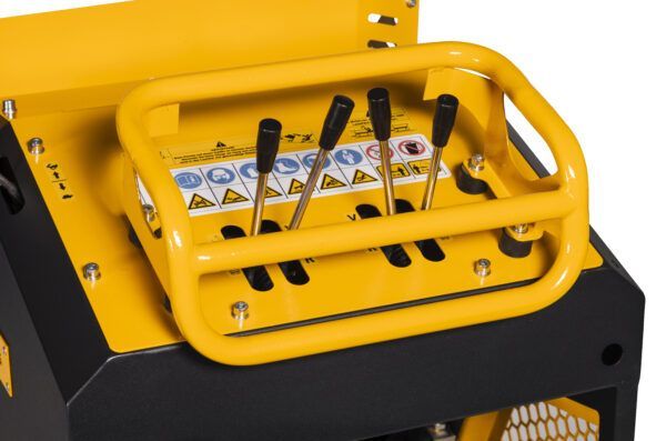 Italian Made Mini Dumper Hydraulic Drive Power Barrow with Honda Lumag VH500PROGXA-RS With Shovel - Image 11
