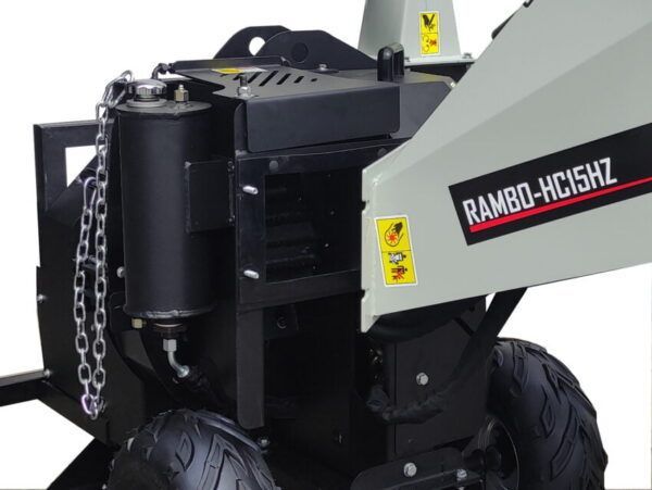 PTO Drive 120cm capacity wood chipper / Shredder Lumag Germany HC15HZ - Image 5