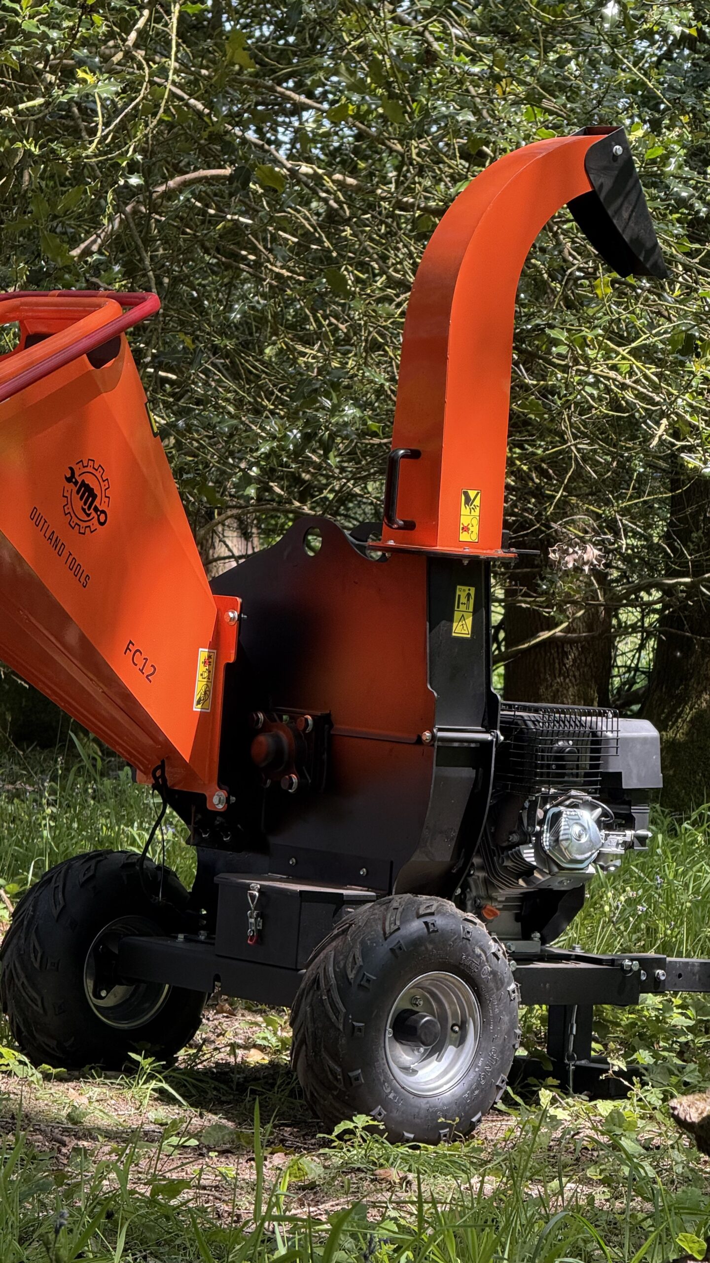 Wood Chipper / Shredder Flywheel chipper Outland Tools FC12 15hp Petrol - Image 3