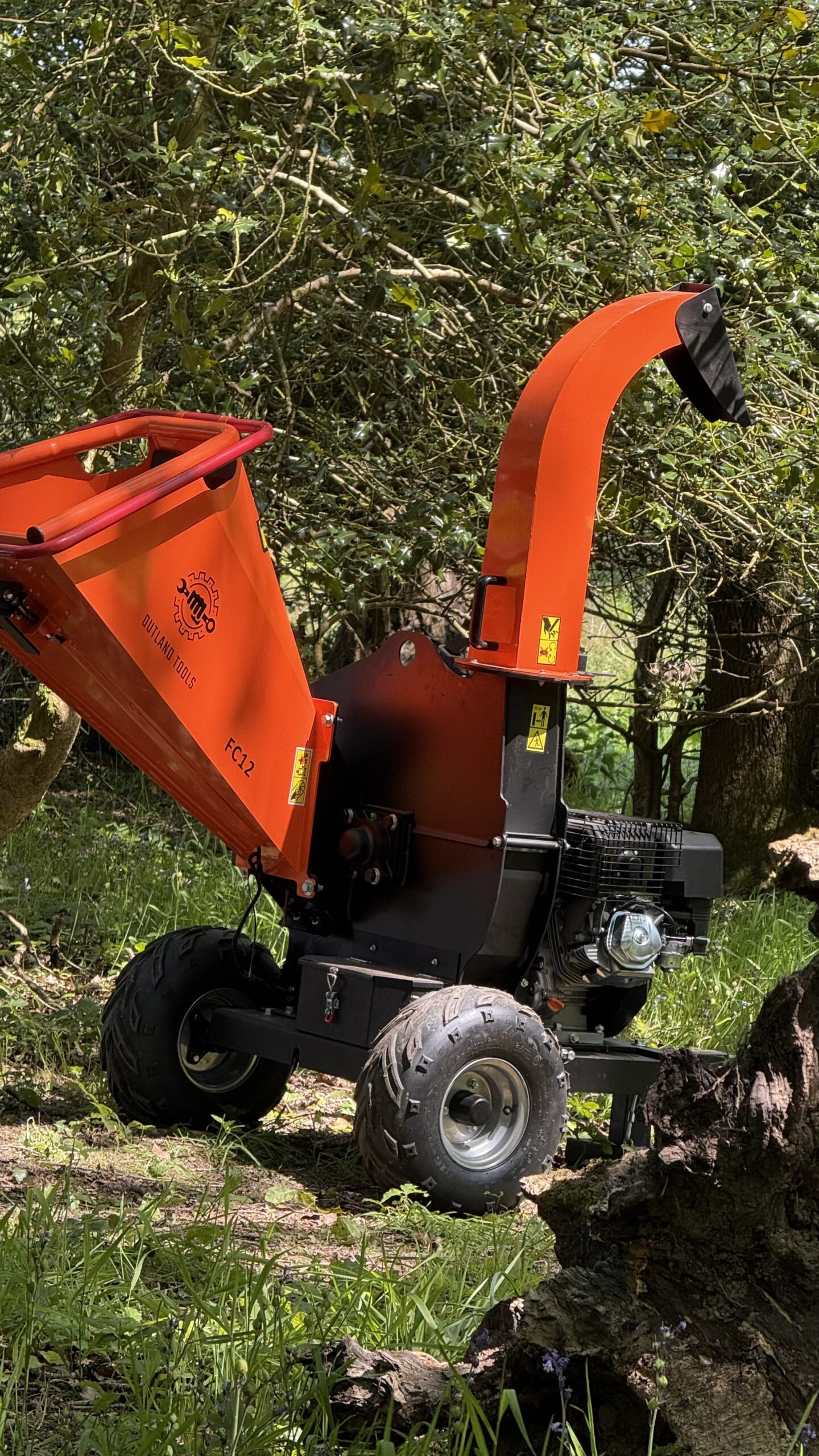 Wood Chipper / Shredder Flywheel chipper Outland Tools FC12 15hp Petrol - Image 4