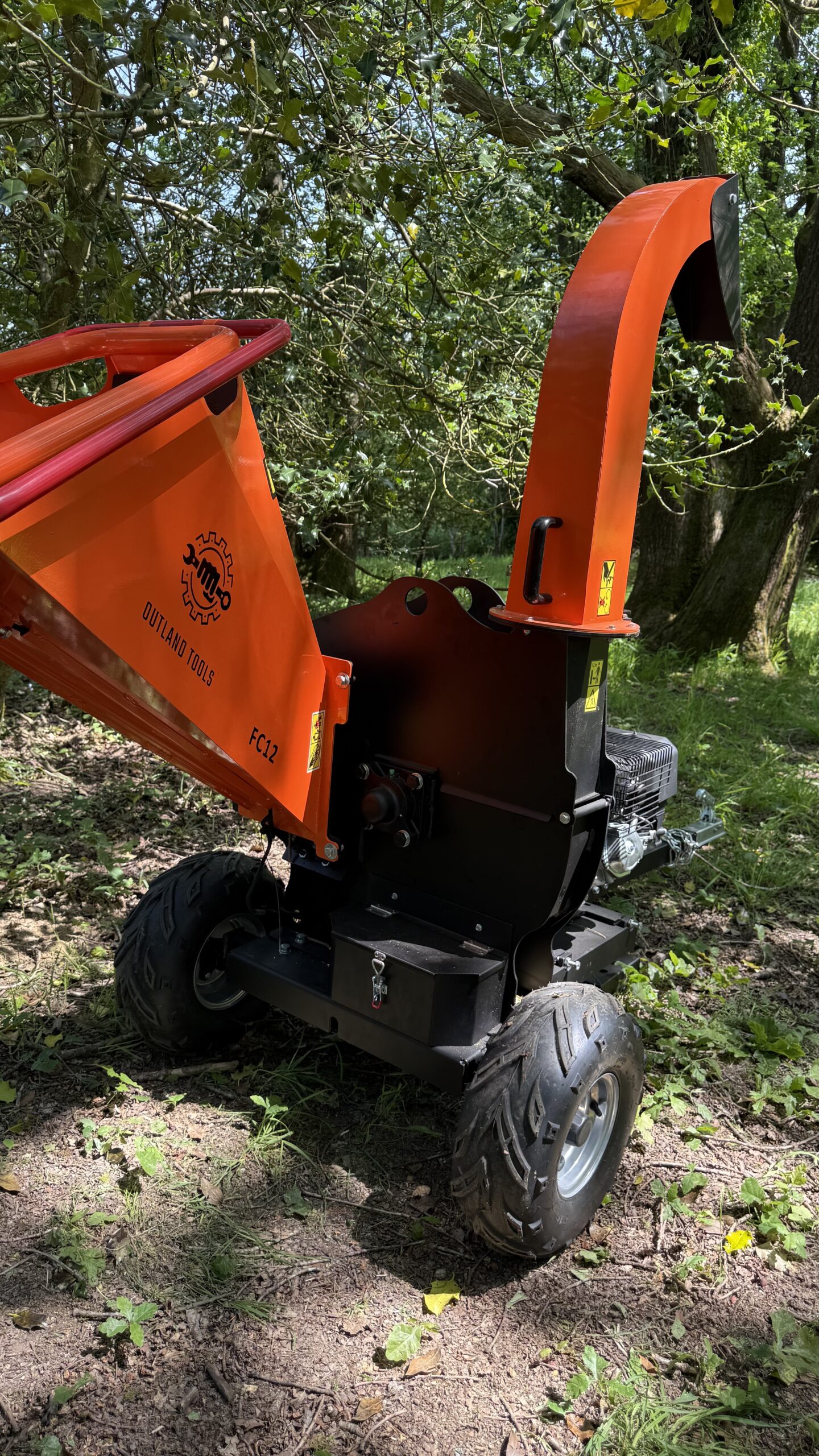Wood Chipper / Shredder Flywheel chipper Outland Tools FC12 15hp Petrol - Image 5
