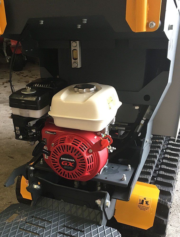 Mini Dumper High Tip Skip loader Power Barrow with Honda engine Lumag VH500GXAHT - Image 11