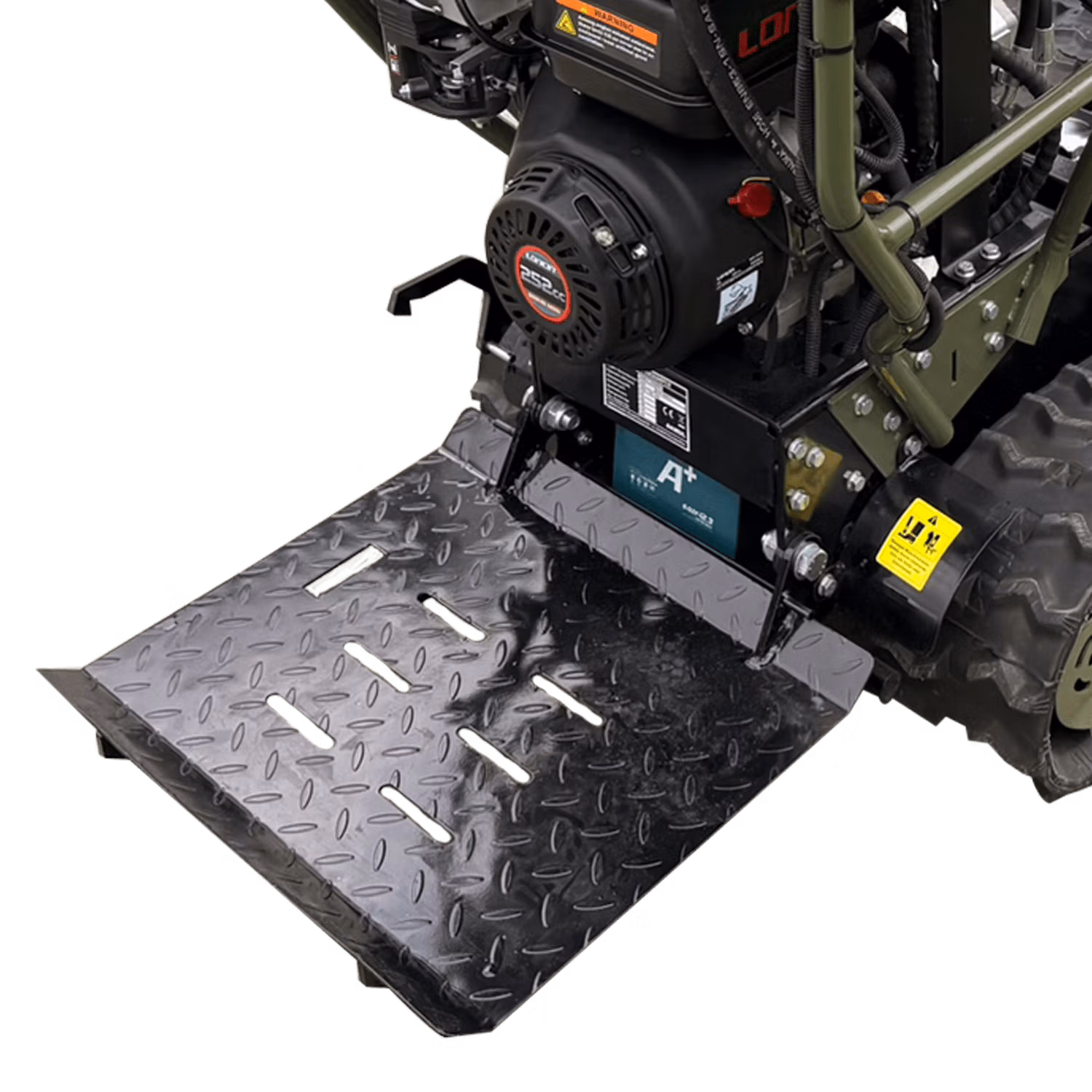 Mini Dumper Hydraulic Drive Power Barrow with GAMUL VH5PRO With Shovel 252cc petrol - Image 3