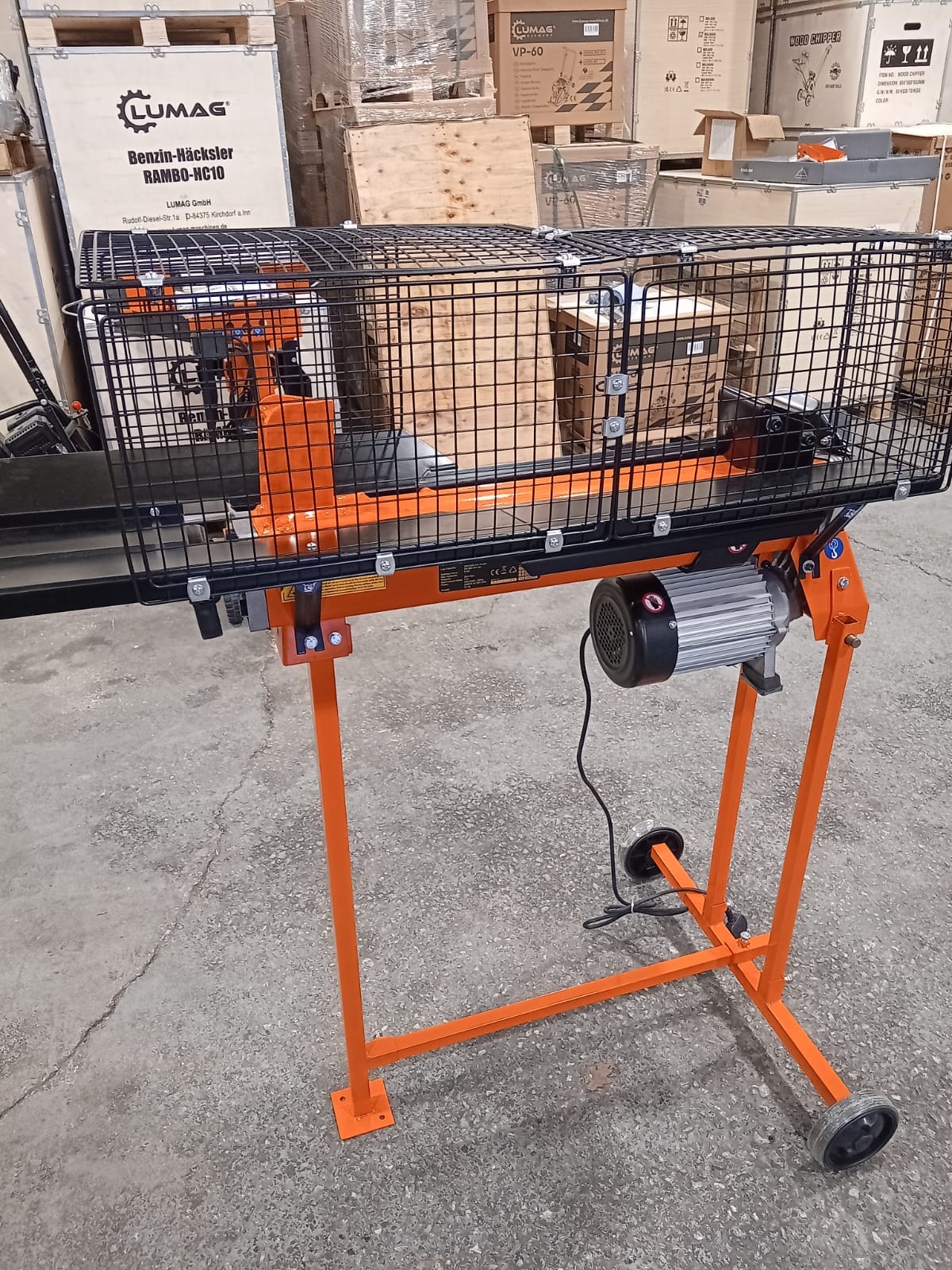 6 Ton Electric Log Splitter Heavy Duty Compact Size Hydraulic Wood Splitter FREE Stand! - Image 6