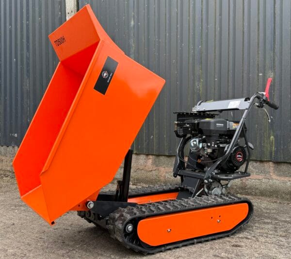 Mini Dumper hydraulic tip Power Barrow Outland Tools TD500H with hydraulic tip 500KG capacity 3+1 gearbox