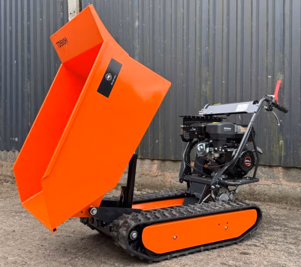 Mini Dumper hydraulic tip Power Barrow Outland Tools TD500H with hydraulic tip 500KG capacity 3+1 gearbox
