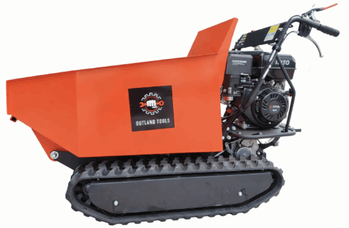 Mini Dumper hydraulic tip Power Barrow Outland Tools TD500H with hydraulic tip 500KG capacity 3+1 gearbox