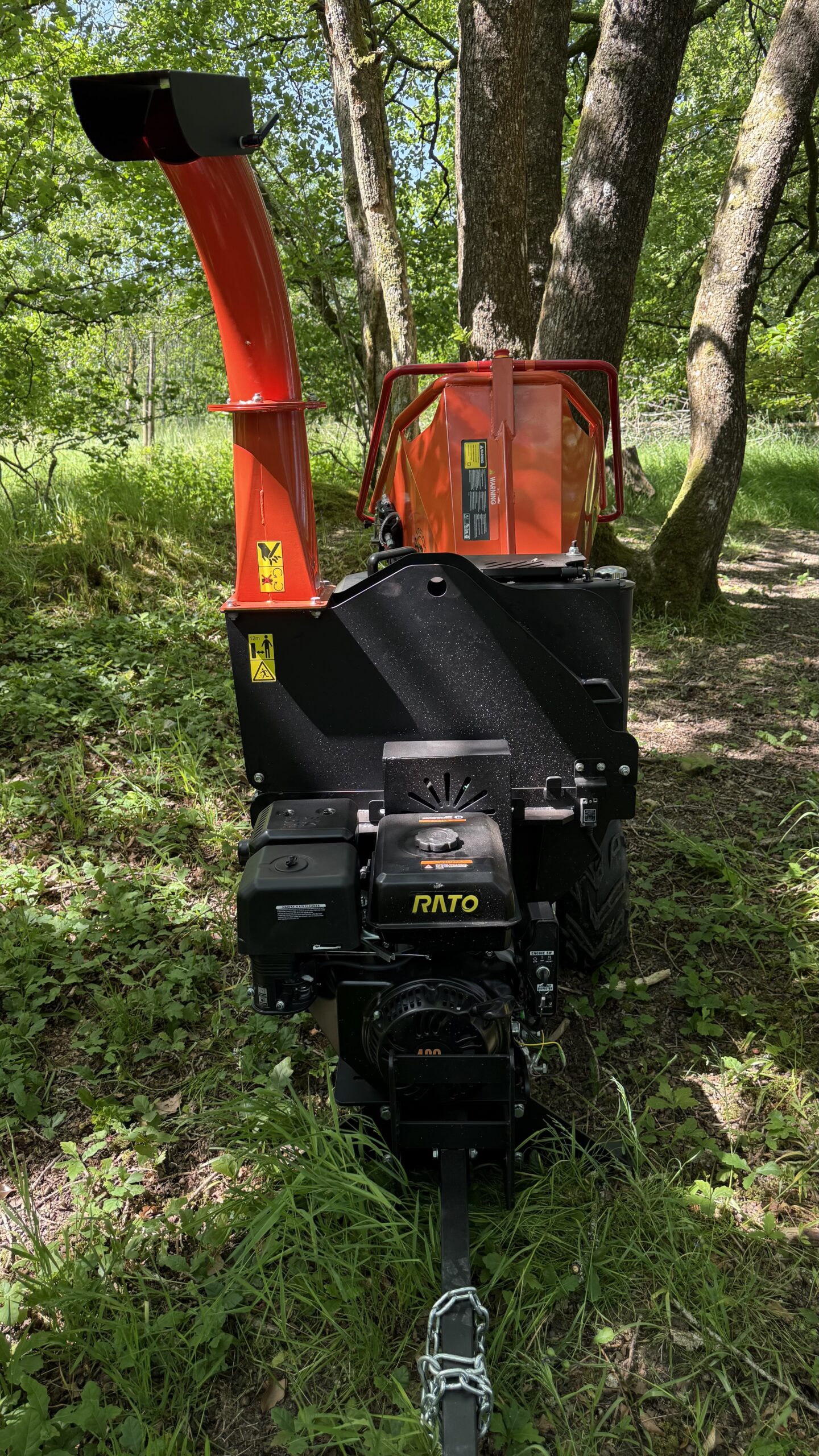 Wood Chipper / Shredder Outland Tools FC15H 15hp Petrol Hydraulic in Feed. - Image 17