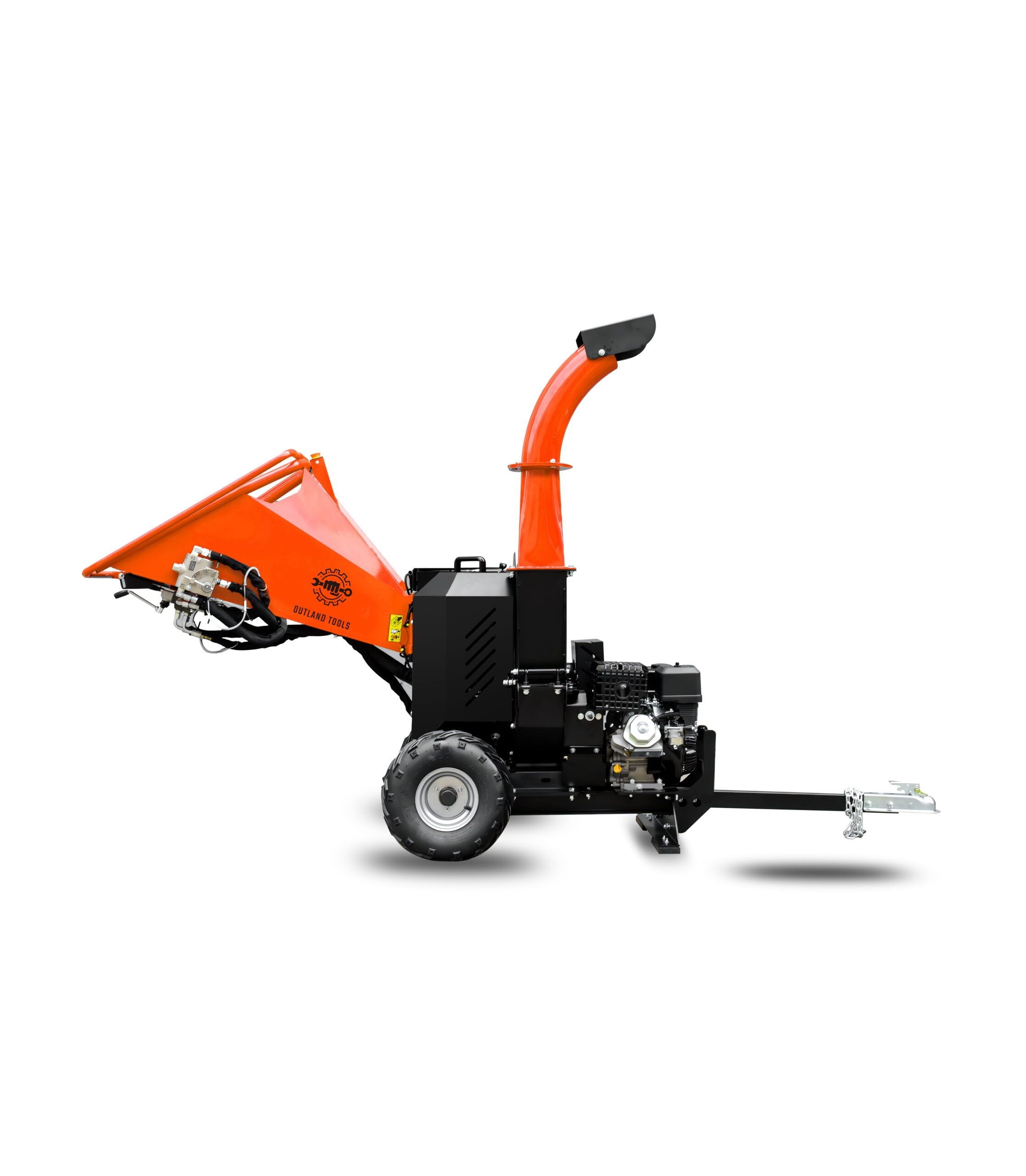 Wood Chipper / Shredder Outland Tools FC15H 15hp Petrol Hydraulic in Feed. - Image 4