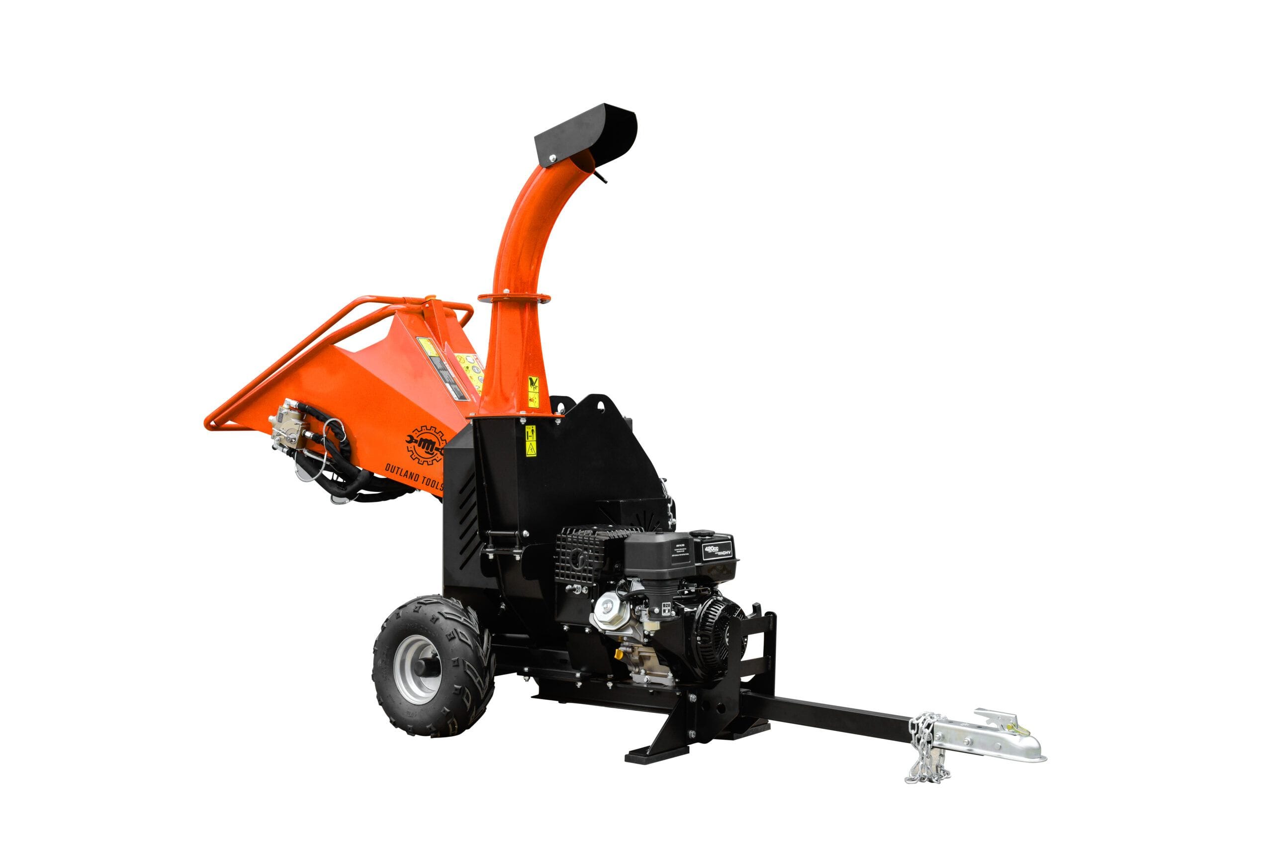 Wood Chipper / Shredder Outland Tools FC15H 15hp Petrol Hydraulic in Feed. - Image 5
