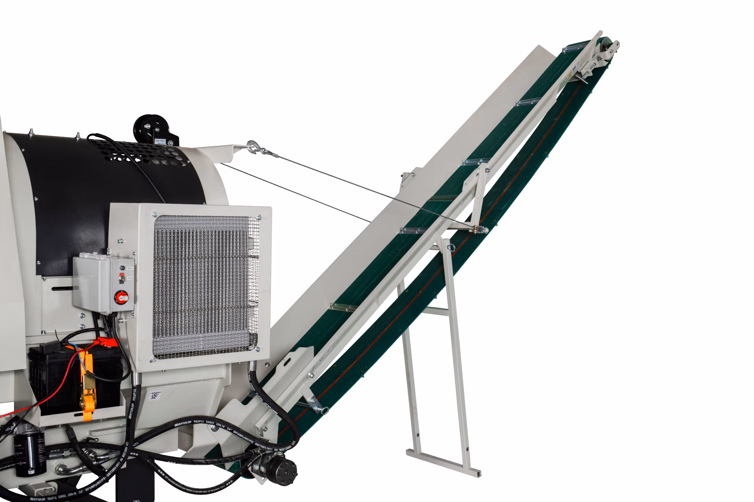 Tracked diesel engine Firewood Processor Lumag SSA500DHPROTRS With Hydrauic infeed & contols - Image 7