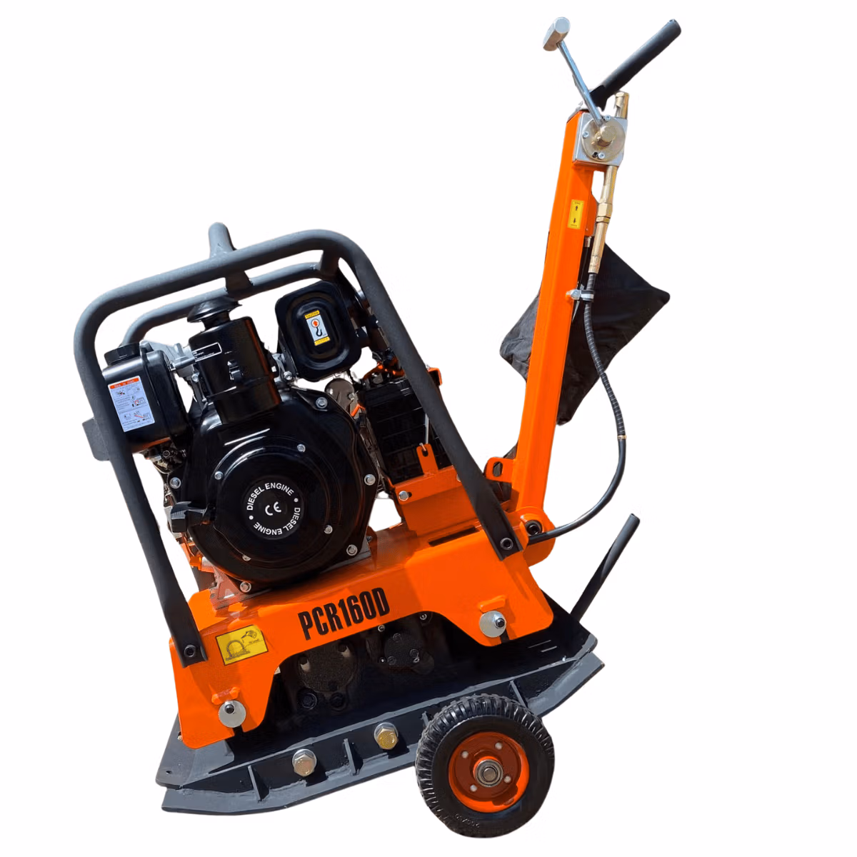 Forward and Reverse Diesel Wacker plate compactor plate Outland Tools PCR160D 30.5KN 270cc Diesel - Image 6
