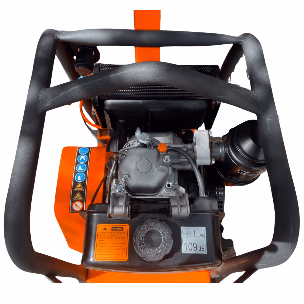 Forward and Reverse Diesel Wacker plate compactor plate Outland Tools PCR160D 30.5KN 270cc Diesel - Image 7