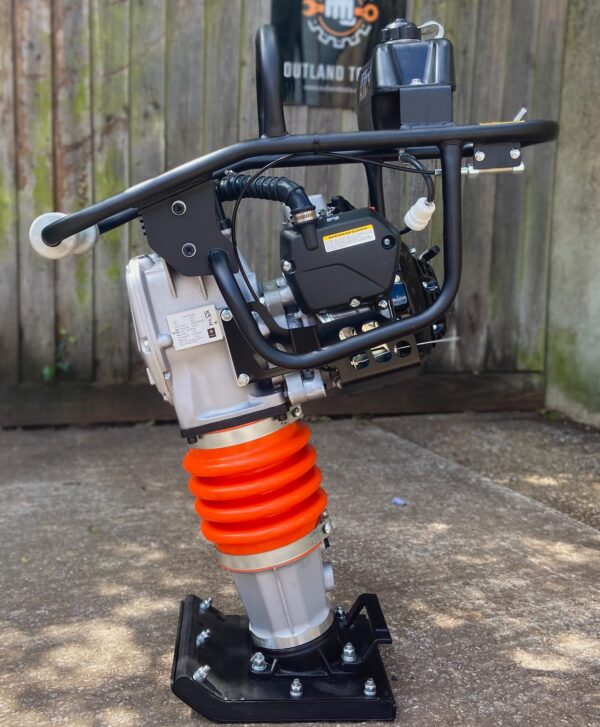 Trench Rammer Upright Rammer Petrol Outland Tools TM78 345 x 285 Foot