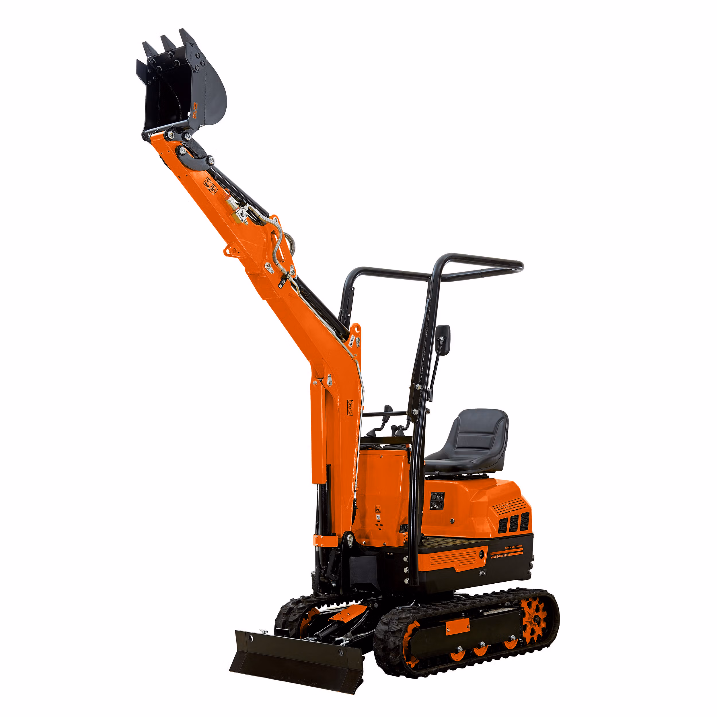Mini digger Micro digger Outland tools MD100 1000kg Petrol engine with 200mm Bucket & ROPs (PRE-ORDER SPECIAL OFFER) - Image 5