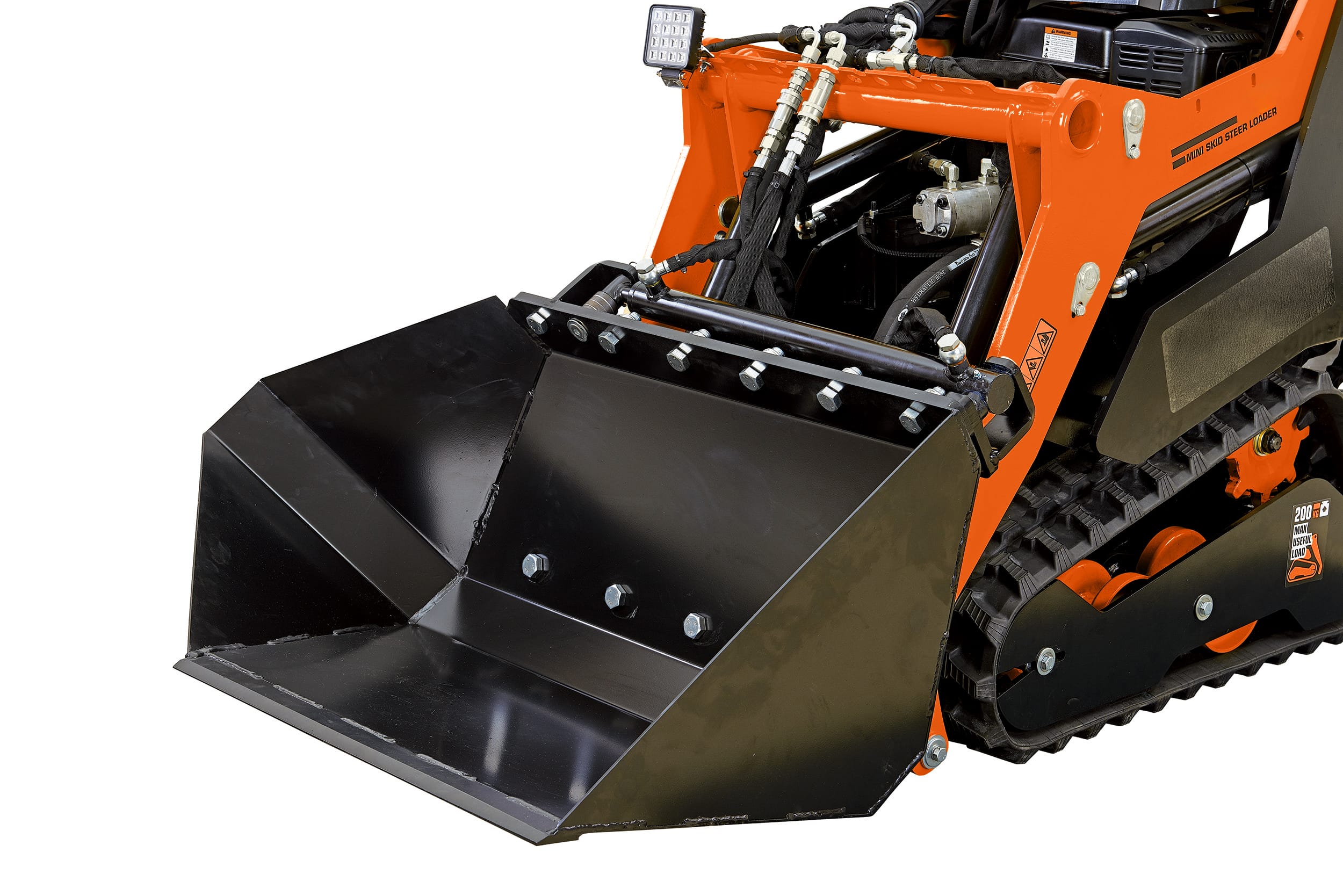 Side dumping bucket for Mini Skid Steer Outland Tools SS73 - Image 2
