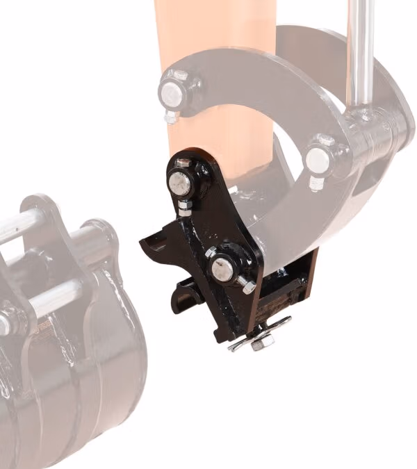 Quick fitting hitch for Outland Tools MB60 Mini Digger