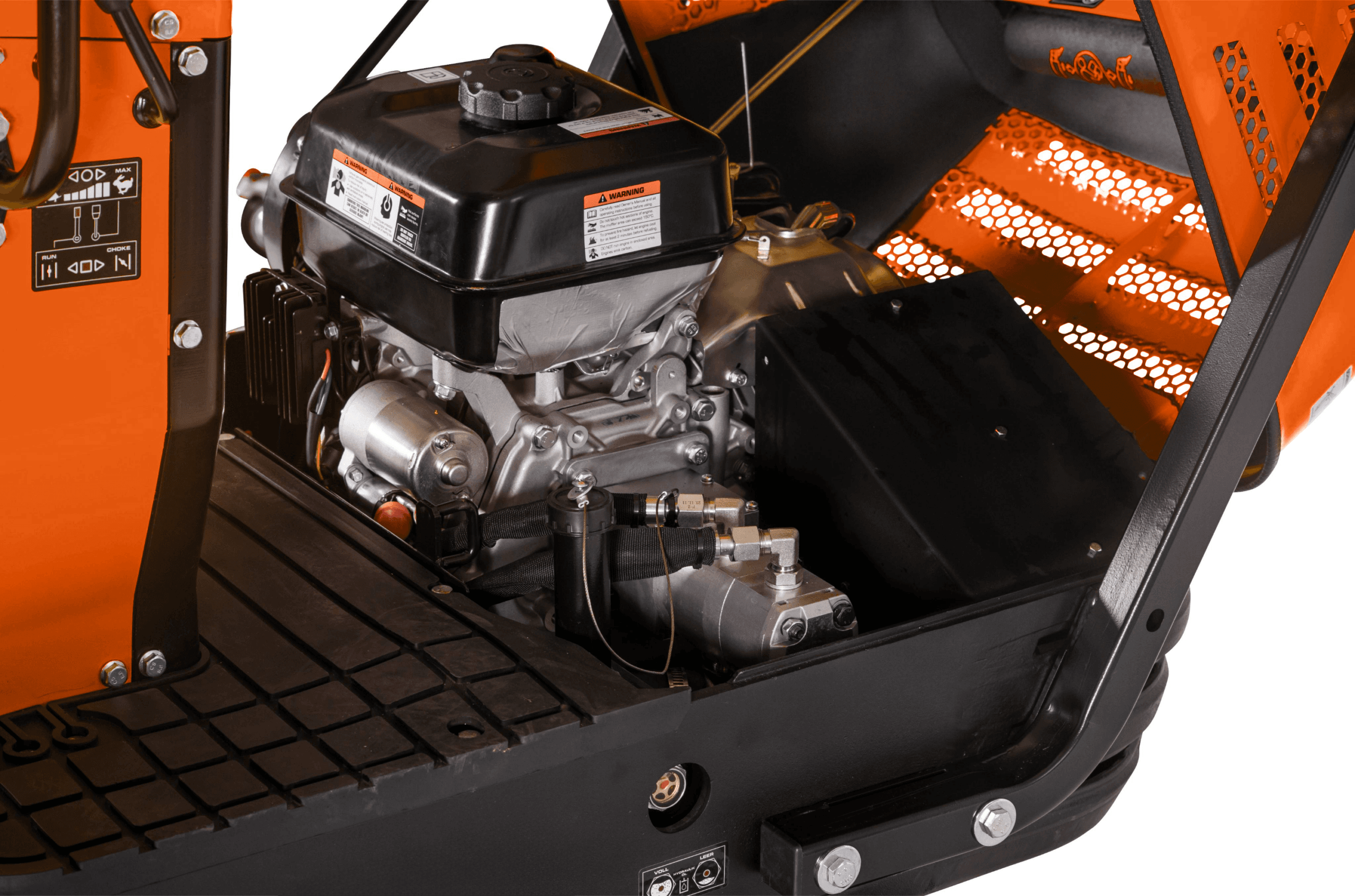 Mini Digger with ROPS 600KG Micro digger Outland Tools MD60 Inc 200mm Digging Bucket - Image 11