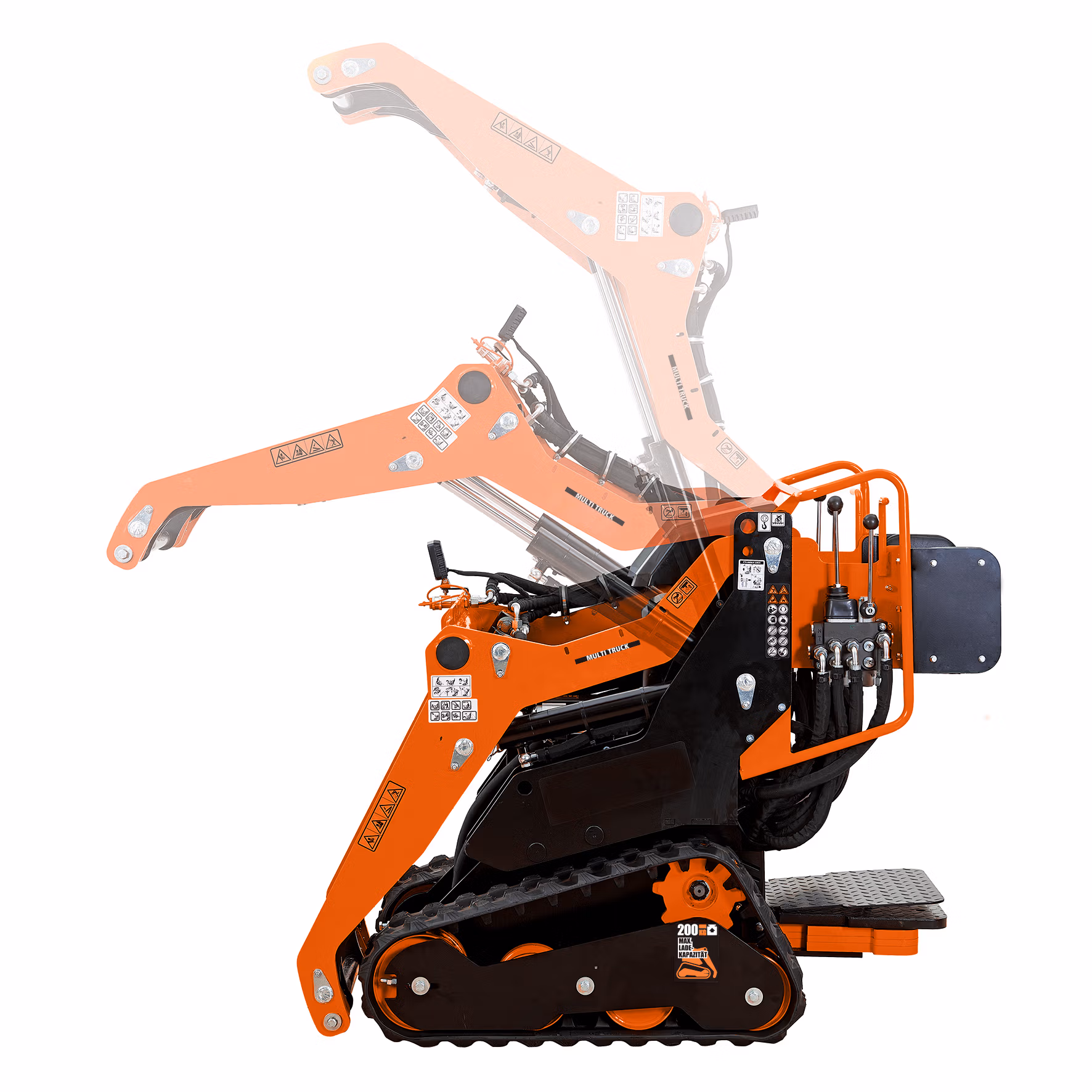 Mini Skid Steer loader Multi Function Truck Outland Tools SS73 INC 80L Standard Bucket (PRE-ORDER SPECIAL OFFER) - Image 3