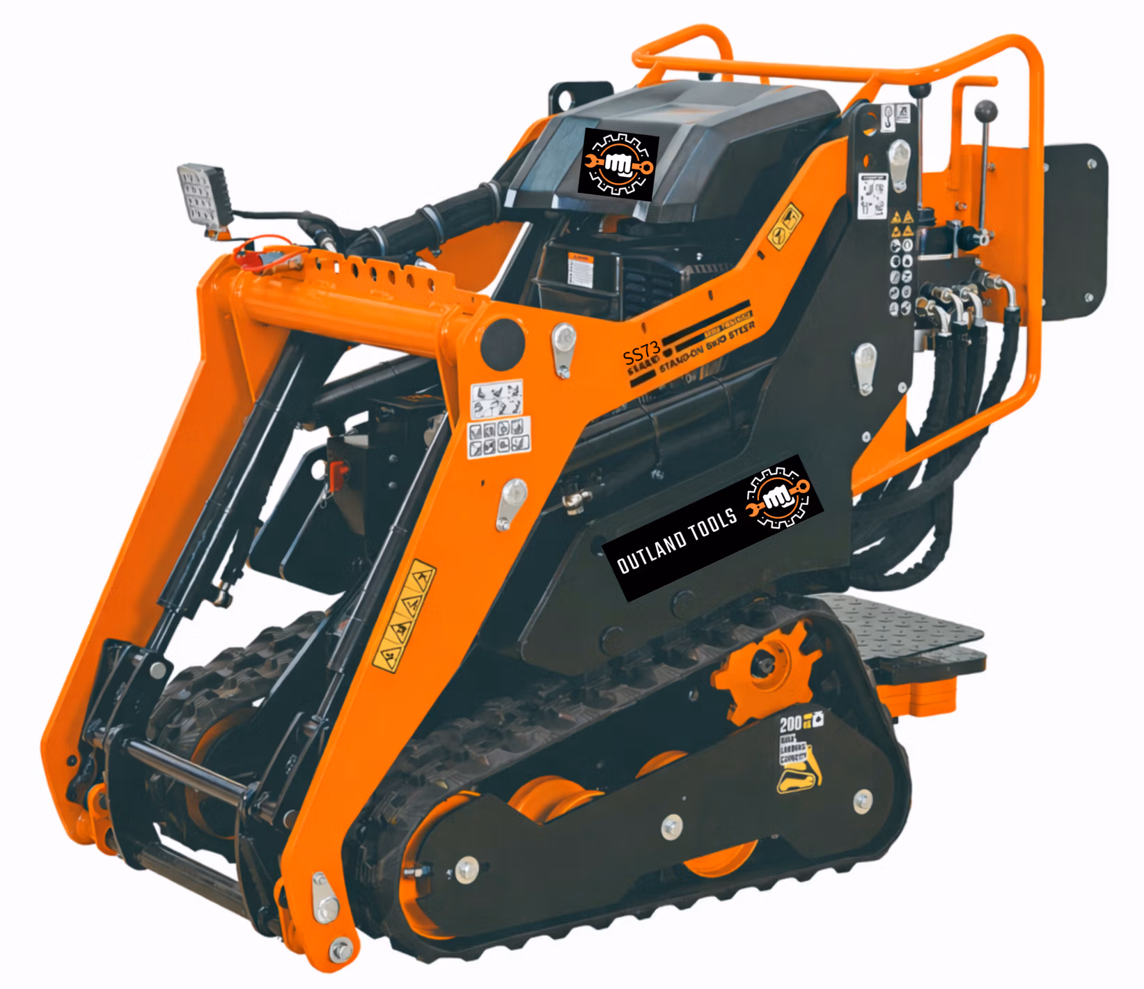 Mini Skid Steer loader Multi Function Truck Outland Tools SS73 INC 80L Standard Bucket (PRE-ORDER SPECIAL OFFER) - Image 8